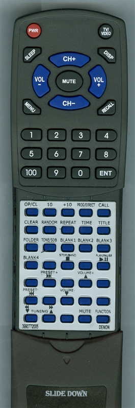 DENON 3990772005 RC-909 replacement Redi Remote