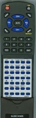 DENON 3991119007 RC-1084 replacement Redi Remote