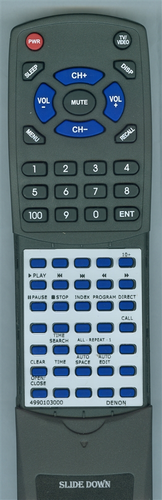 DENON 4990103000 RC-211 replacement Redi Remote