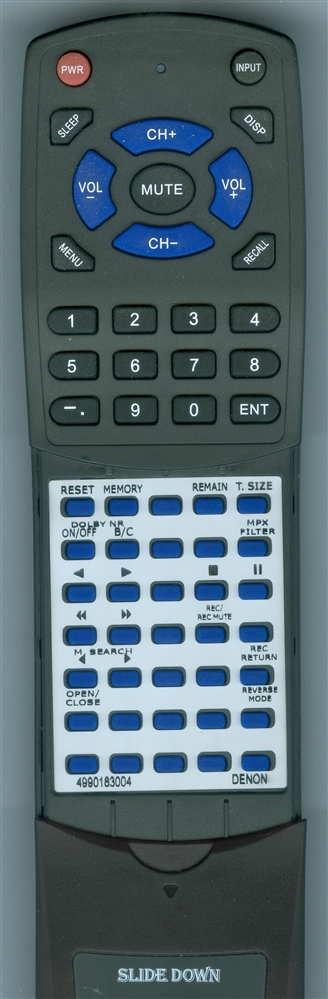 DENON 4990183004 RC416 replacement Redi Remote