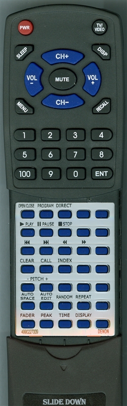 DENON 4990227009 RC-240 replacement Redi Remote