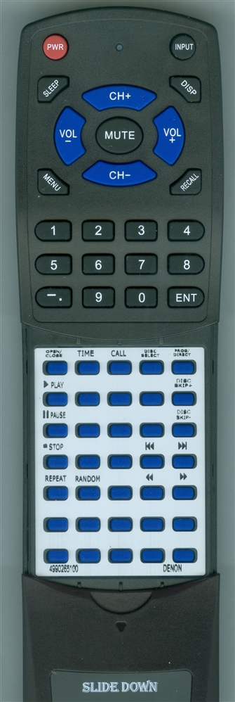DENON 4990265100 RC-245 replacement Redi Remote