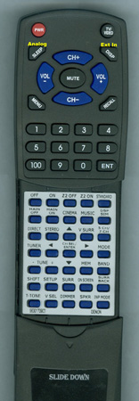DENON 9630170903 RC980 replacement Redi Remote