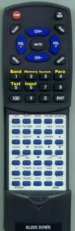 DENON 3991067036 RC1046 replacement Redi Remote