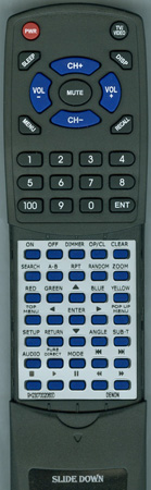 DENON 9H2307002060D RC1128 replacement Redi Remote