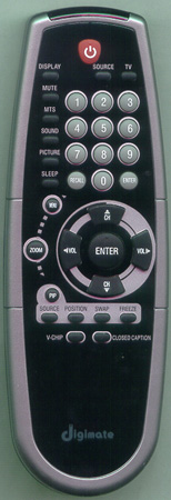 DIGIMATE DGL36 Genuine  OEM original Remote