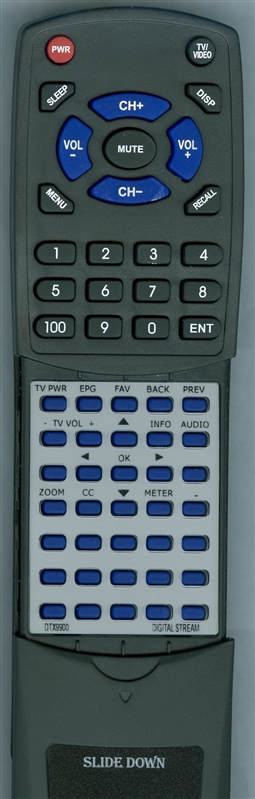 DIGITAL STREAM DTX9900 replacement Redi Remote