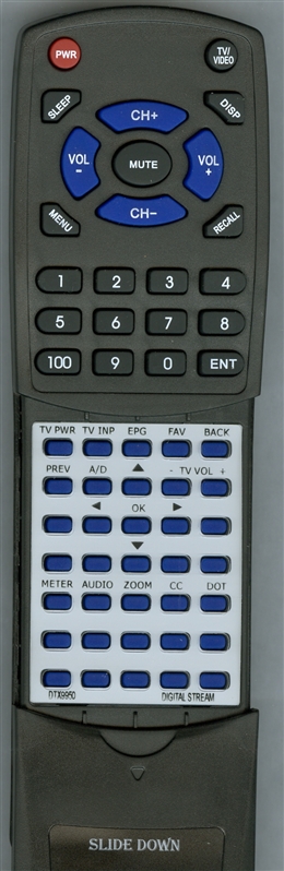 DIGITAL STREAM DTX9950 replacement Redi Remote