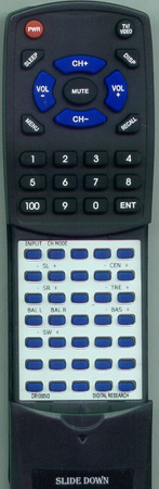 DIGITAL RESEARCH DR1000V2 replacement Redi Remote