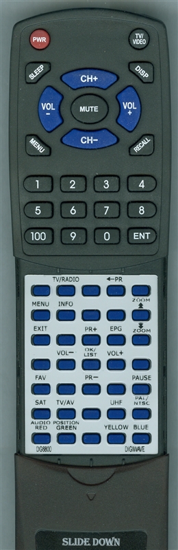 DIGIWAVE DG6800 replacement Redi Remote