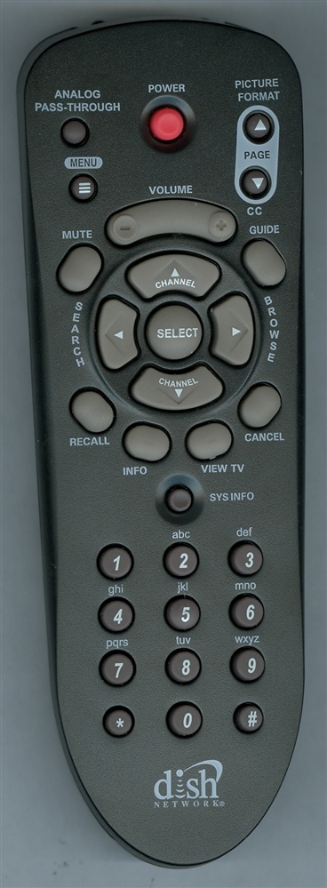 DISH NETWORK 162587 163692 Genuine  OEM original Remote