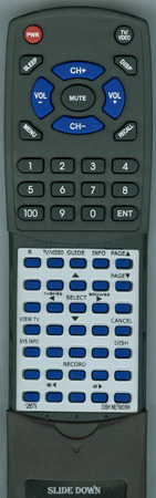 DISH NETWORK 128579 replacement Redi Remote