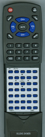 DISNEY P1300NTV replacement Redi Remote
