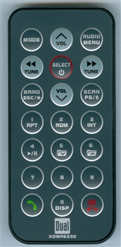 DUAL IR6330 Genuine OEM original Remote