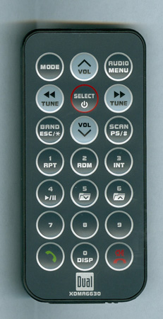 DUAL XDMA6630 Genuine OEM original Remote