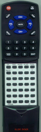 DURABRAND 076E0NJ050 replacement Redi Remote