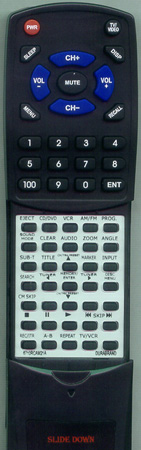 DURABRAND 6710RCAM21A replacement Redi Remote