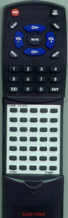 DURABRAND N0108UD replacement Redi Remote