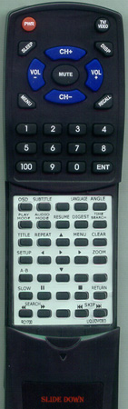 DURABRAND RC1700 RC1700 replacement Redi Remote