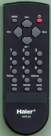 DURABRAND TV-5620-01 HYF21 Genuine  OEM original Remote
