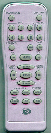 DURABRAND W600S Genuine  OEM original Remote
