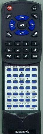 DYNATRON MR120 MR120 replacement Redi Remote