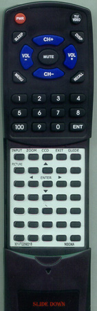 DYNEX 301-VTQ2092-21B RCV21 replacement Redi Remote