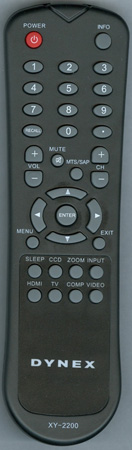 DYNEX 49.24S02.001 XY-2200 Genuine OEM original Remote