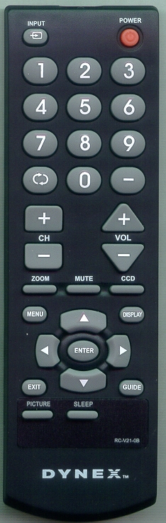DYNEX 6010V02102 RCV210B Refurbished Genuine OEM Original Remote