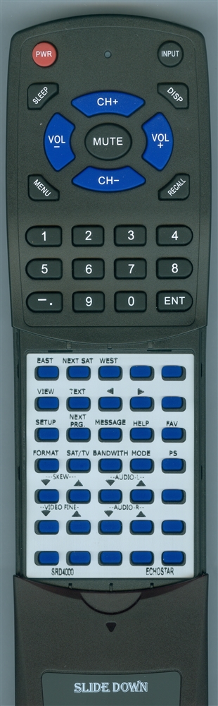 ECHOSTAR SRD-4000 SRD4000 replacement Redi Remote