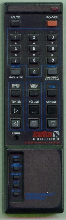 ECHOSTAR SRD-8000 SRD8000 Refurbished Genuine OEM Original Remote
