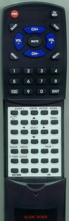 EIKI 645 072 8969 CXSR replacement Redi Remote