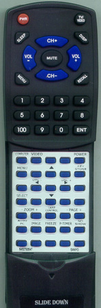 EIKI 645 079 3547 CXTC replacement Redi Remote