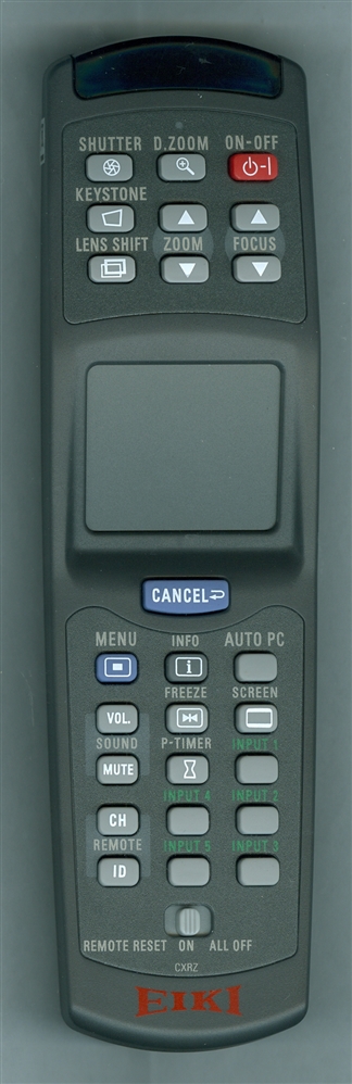 EIKI 645 068 1608 CXRZ Genuine OEM original Remote