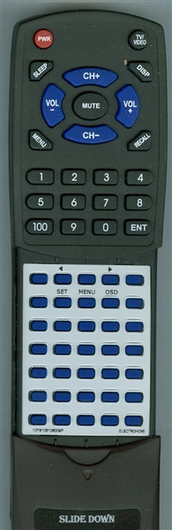 ELECTROHOME NTR10263100 replacement Redi Remote