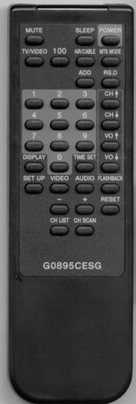 ELECTROSOUND G0895CESG Genuine OEM original Remote