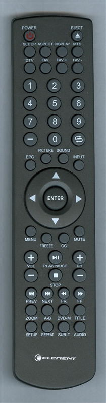 ELEMENT RE20QP01 Refurbished Genuine OEM Original Remote