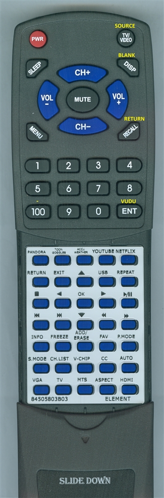 ELEMENT 845-058-03B03 replacement Redi Remote
