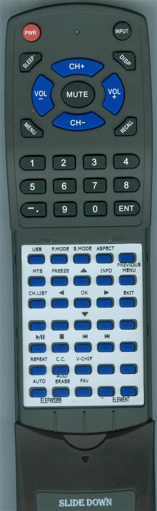 ELEMENT ELEFW328B replacement Redi Remote