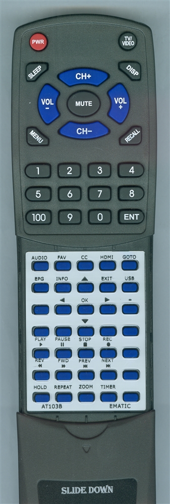 EMATIC AT103B replacement Redi Remote