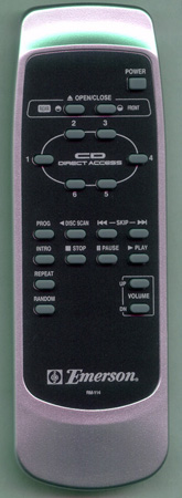 EMERSON 0001-09700-03 RM114 Genuine  OEM original Remote