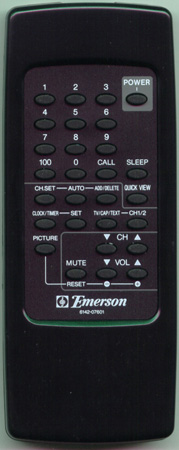 EMERSON 6142-07601 614207601 Genuine  OEM original Remote