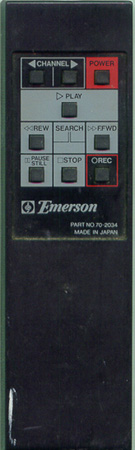 EMERSON 702034 702034 Genuine  OEM original Remote