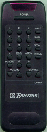 EMERSON 79039020301 TC0910R Genuine  OEM original Remote