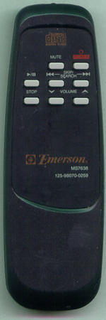 EMERSON 9807HANDSET 125980700259 Genuine  OEM original Remote