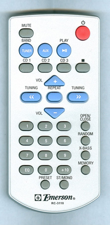 EMERSON MS3110REMOTE RC-3110 Genuine OEM original Remote