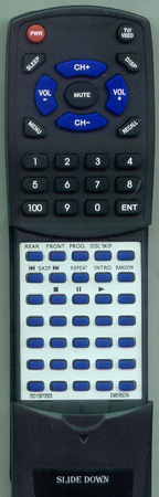EMERSON 0001-09700-03 RM114 replacement Redi Remote