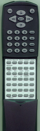 EMERSON 076200J001 VCR874 replacement Redi Remote