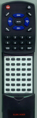 EMERSON 076G064001 VCS966A replacement Redi Remote