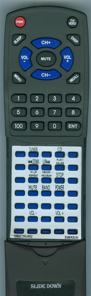 EMERSON 70600130LW02 706E1130LW02 replacement Redi Remote